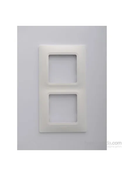 Legrand Salbei Selection 2’li Beyaz Çerçeve